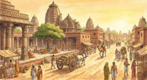 Gupta-Empire-showing-a-peaceful-ancient-Indian-scaled