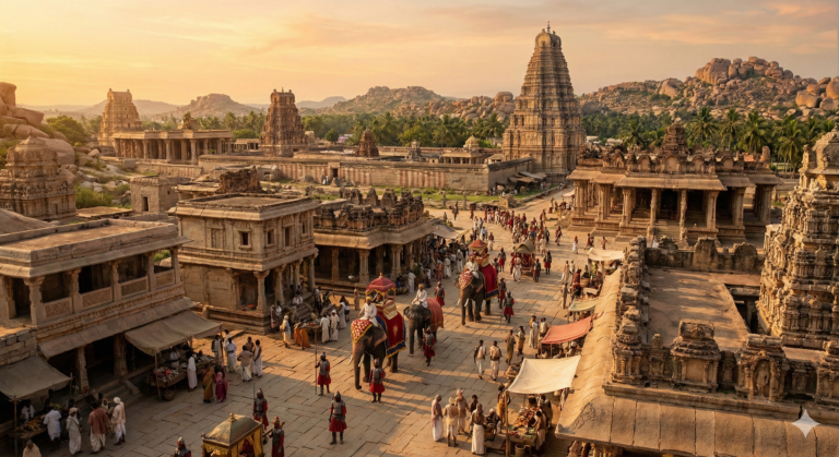 Hampi during the Vijayanagara Empire