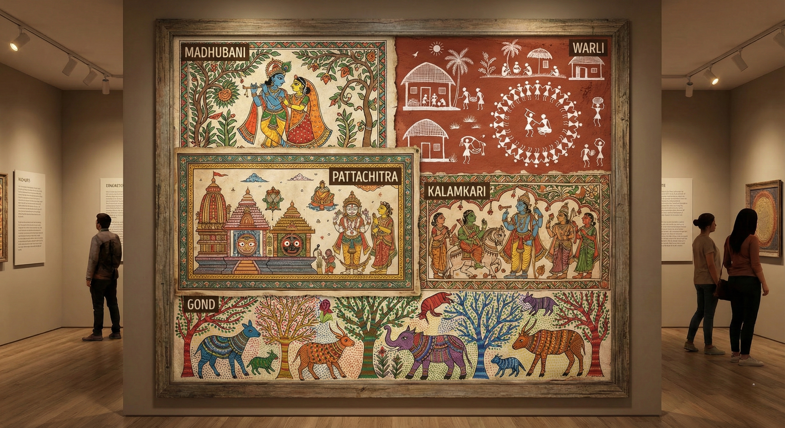 Indian Folk Art and Paintings