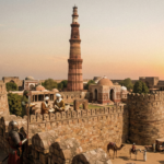 Medieval Delhi with Qutub Minar