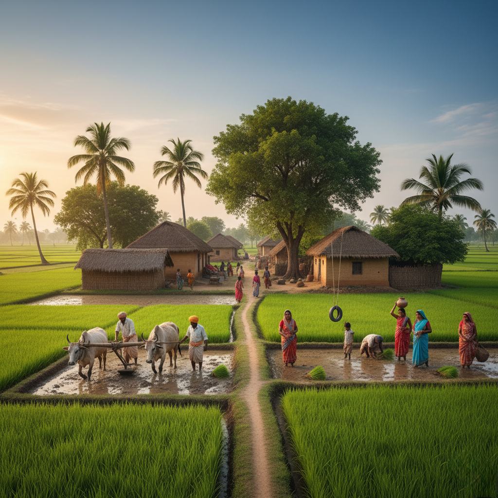Indian Rural Village