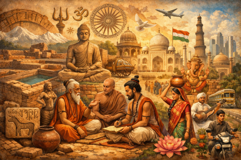 Ancient Indian civilizations and their influence on modern cultural identity debates