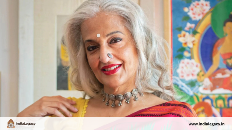 Portrait of Seema Anand, Indian mythologist and cultural storyteller