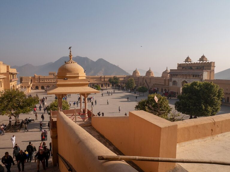 Amer Fort Jaipur exterior view