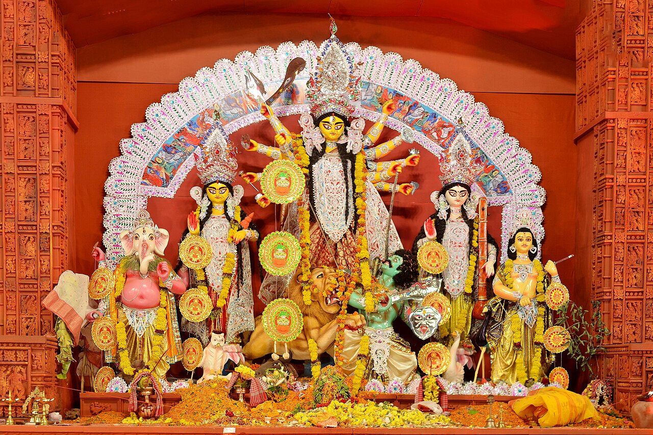 Goddess Durga Navratri celebration