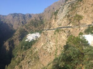 Vaishno Devi Temple in Trikuta Mountains Jammu